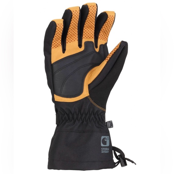 NWT Carhartt Men’s Storm Defender Insulated Gauntlet Gloves + Liner Combo - Picture 2 of 4